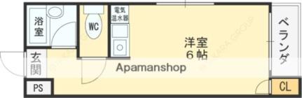 ボーリバージュ 303｜大阪府東大阪市菱屋西１丁目(賃貸マンション1R・3階・17.00㎡)の写真 その2