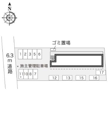 レオパレスジュネス 103｜大阪府東大阪市若江南町４丁目(賃貸マンション1K・1階・23.18㎡)の写真 その17