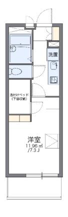 レオパレスサンマルク 307｜大阪府東大阪市中新開１丁目(賃貸マンション1K・3階・20.81㎡)の写真 その2