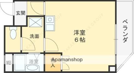 カツラマンション 5D｜大阪府羽曳野市恵我之荘２丁目(賃貸マンション1K・4階・22.32㎡)の写真 その2