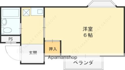 ハイツ笹 301｜大阪府東大阪市吉田５丁目(賃貸マンション1K・3階・17.44㎡)の写真 その2