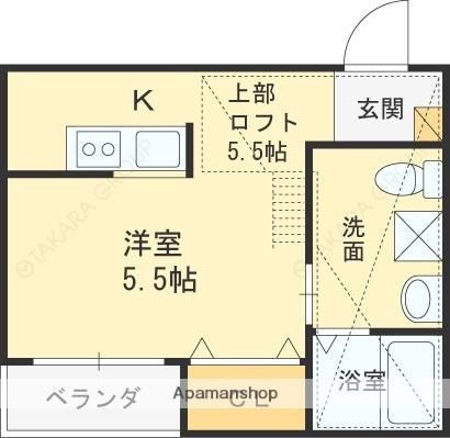 Ｍ萩原天神 203｜大阪府堺市東区日置荘原寺町(賃貸アパート1K・2階・22.27㎡)の写真 その2