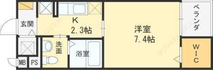 ライルエフ北野田 302 ｜ 大阪府堺市東区北野田（賃貸マンション1K・3階・27.91㎡） その2