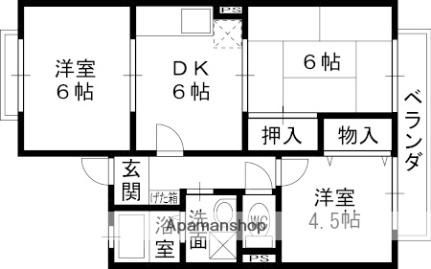 プリシェールＮ 201｜大阪府堺市中区土塔町(賃貸アパート3DK・2階・51.81㎡)の写真 その2