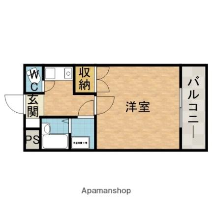 東山ハイツ ｜大阪府茨木市沢良宜東町(賃貸マンション1K・2階・23.62㎡)の写真 その2