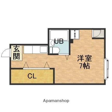 ニョゼリータ ｜大阪府高槻市如是町(賃貸マンション1R・3階・22.68㎡)の写真 その2