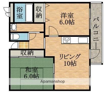 ハイムオブジェII 303 ｜ 大阪府茨木市玉島２丁目（賃貸マンション2LDK・3階・52.99㎡） その2