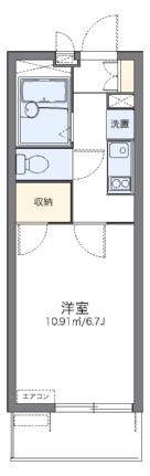 レオパレスソレイユ　箕面 207｜大阪府箕面市萱野５丁目(賃貸マンション1K・2階・20.81㎡)の写真 その2