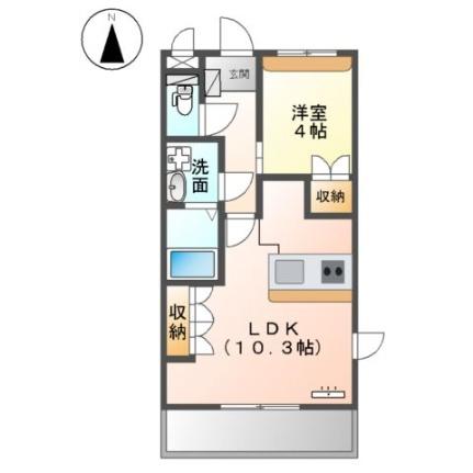 ＩＤＥＡＬ　（アイディール） 201｜大阪府箕面市彩都粟生南２丁目(賃貸マンション1LDK・2階・36.00㎡)の写真 その2