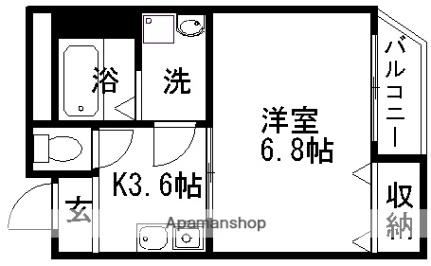 ノルドリュース 502｜大阪府吹田市千里山東１丁目(賃貸マンション1K・5階・18.20㎡)の写真 その2