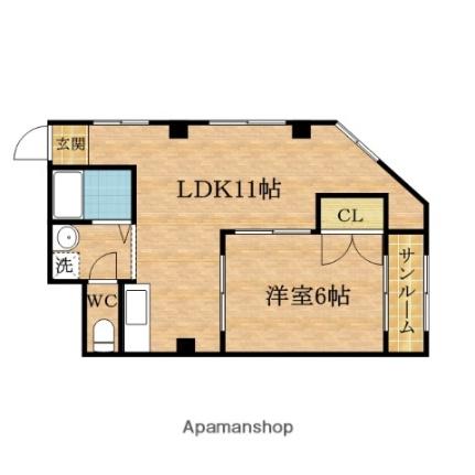 大家ビル ｜大阪府大阪市港区弁天４丁目(賃貸マンション1LDK・3階・30.00㎡)の写真 その2