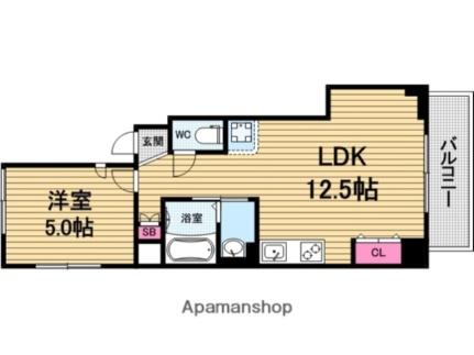 エルブ南船場 701｜大阪府大阪市中央区南船場１丁目(賃貸マンション1LDK・7階・41.50㎡)の写真 その2