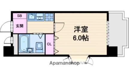 セレッソコート大阪城前 1103｜大阪府大阪市中央区内久宝寺町２丁目(賃貸マンション1K・11階・18.90㎡)の写真 その2