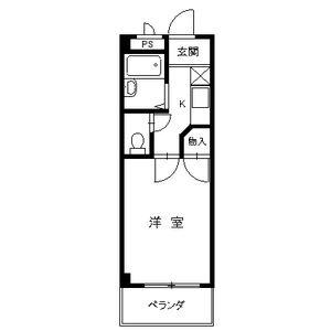 サンコーポウエノ 405｜大阪府大阪市東淀川区東中島５丁目(賃貸マンション1K・4階・21.66㎡)の写真 その2