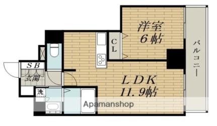 ＴＯＰＡＺ江坂 807｜大阪府吹田市垂水町３丁目(賃貸マンション1LDK・8階・41.89㎡)の写真 その2