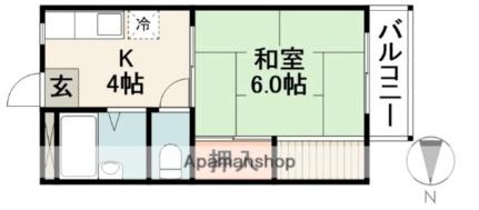 大阪府箕面市小野原東５丁目(賃貸アパート1K・1階・23.77㎡)の写真 その2