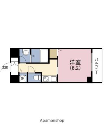 グランパシフィック大今里南  ｜ 大阪府大阪市東成区大今里南１丁目（賃貸マンション1K・3階・24.23㎡） その2