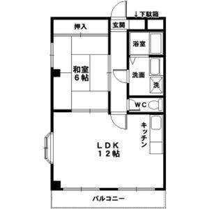 エンゼルコ宮前 404｜兵庫県尼崎市東難波町３丁目(賃貸マンション1LDK・4階・45.90㎡)の写真 その2