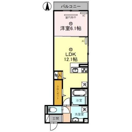 ヴェラ　ロホ 303｜兵庫県西宮市常磐町(賃貸アパート1LDK・3階・45.32㎡)の写真 その2