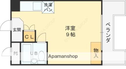 スワンハイツ 405｜大阪府東大阪市御厨南３丁目(賃貸マンション1R・4階・20.01㎡)の写真 その2