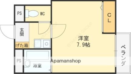 ラポルテじゅじゅ 205｜大阪府東大阪市菱屋西５丁目(賃貸マンション1K・2階・20.00㎡)の写真 その2