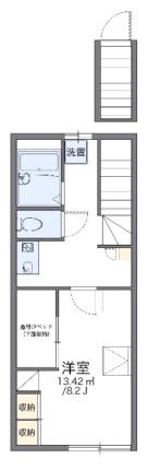 レオパレスエメラルド 203｜兵庫県姫路市辻井１丁目(賃貸アパート1K・2階・26.08㎡)の写真 その2