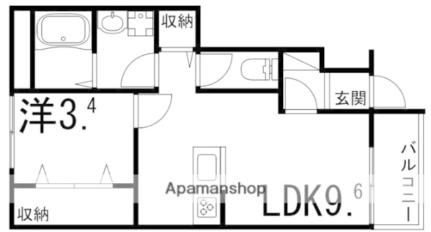 クリスタルハイツ土山 102｜兵庫県姫路市土山４丁目(賃貸アパート1LDK・1階・36.00㎡)の写真 その2