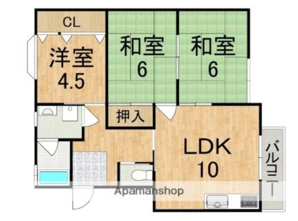 竜田マンション  ｜ 奈良県生駒郡斑鳩町龍田２丁目（賃貸アパート3LDK・2階・70.00㎡） その2