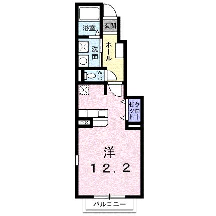 ラゴーア・アネシス　II 105｜和歌山県岩出市金屋(賃貸アパート1R・1階・32.90㎡)の写真 その2