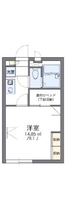 レオパレスカナート 108｜和歌山県和歌山市井辺(賃貸アパート1K・1階・23.18㎡)の写真 その2