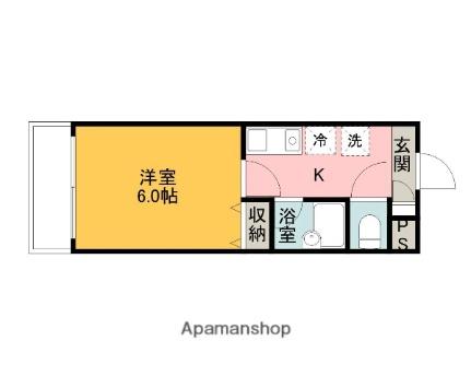グランステージ 206｜鳥取県鳥取市西品治(賃貸マンション1K・2階・22.58㎡)の写真 その2