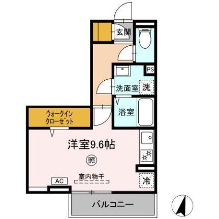 富士マンションII 306 ｜ 鳥取県鳥取市布勢（賃貸アパート1R・3階・30.35㎡） その2