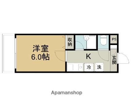 グランステージ 308｜鳥取県鳥取市西品治(賃貸マンション1K・3階・22.58㎡)の写真 その2