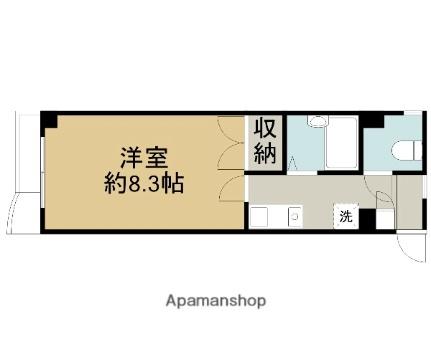 ＴＷＩＮ　ＦＬＡＴＳ 101｜鳥取県鳥取市緑ケ丘１丁目(賃貸マンション1K・1階・30.46㎡)の写真 その2