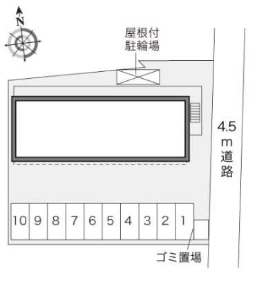 レオパレスウォーターリリィ北方 106｜岡山県岡山市北区北方３丁目(賃貸アパート1K・1階・22.35㎡)の写真 その14