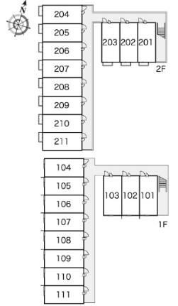 レオパレス伊料 104｜岡山県岡山市東区瀬戸町沖(賃貸アパート1K・1階・21.81㎡)の写真 その12