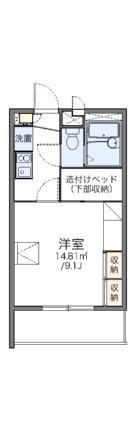 レオパレス浜野一丁目 305｜岡山県岡山市南区浜野１丁目(賃貸マンション1K・3階・23.18㎡)の写真 その2