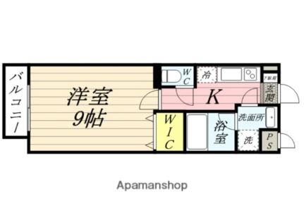 ＬＳＴ　Ｏｋａｄａｉ　Ｓｏｕｔｈ 308 ｜ 岡山県岡山市北区津島新野１丁目（賃貸マンション1K・3階・28.92㎡） その2