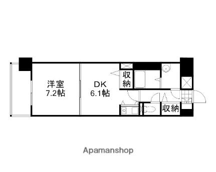 朝日プラザ岡山サウスフロント 218｜岡山県岡山市北区清輝橋３丁目(賃貸マンション1DK・2階・34.12㎡)の写真 その2