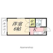 岡山県岡山市南区新保（賃貸マンション1K・4階・16.50㎡） その2