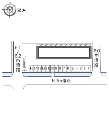 レオパレスグリーンウッド 110｜岡山県岡山市南区新保(賃貸アパート1K・1階・23.74㎡)の写真 その19