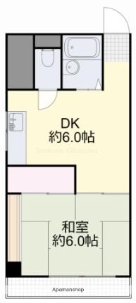 岡山県岡山市北区表町３丁目(賃貸マンション1DK・3階・30.40㎡)の写真 その2