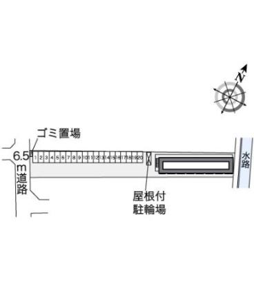 レオパレスプラムＫ 208｜岡山県岡山市北区楢津(賃貸アパート1K・2階・20.28㎡)の写真 その15