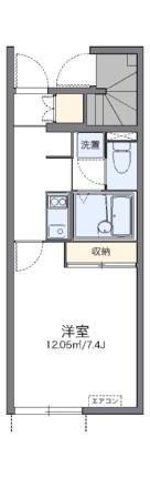 レオネクストけやき通り 104｜岡山県岡山市中区竹田(賃貸アパート1K・1階・23.61㎡)の写真 その2