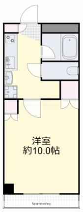 岡山県岡山市北区上中野２丁目(賃貸マンション1K・2階・29.52㎡)の写真 その2