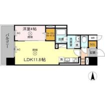 岡山県岡山市北区表町３丁目（賃貸マンション1LDK・5階・40.72㎡） その2