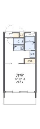 レオパレスソレーユ青江第二 304｜岡山県岡山市北区青江１丁目(賃貸マンション1K・3階・23.18㎡)の写真 その2