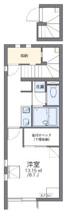 レオネクストＴ＆Ｋ 201｜岡山県岡山市北区今保(賃貸アパート1K・2階・28.02㎡)の写真 その2