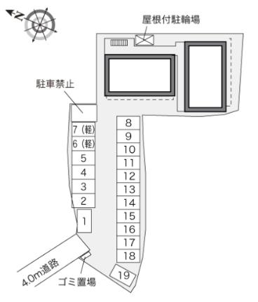 レオパレス小室 207｜岡山県岡山市北区宿(賃貸アパート1K・2階・22.35㎡)の写真 その18