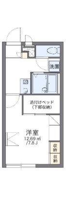 レオパレス伊料 108｜岡山県岡山市東区瀬戸町沖(賃貸アパート1K・1階・21.81㎡)の写真 その2